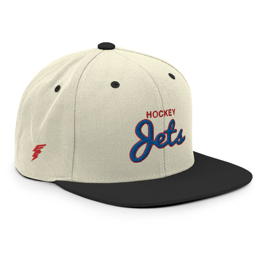 Jets Alternate Natural/Black Snapback