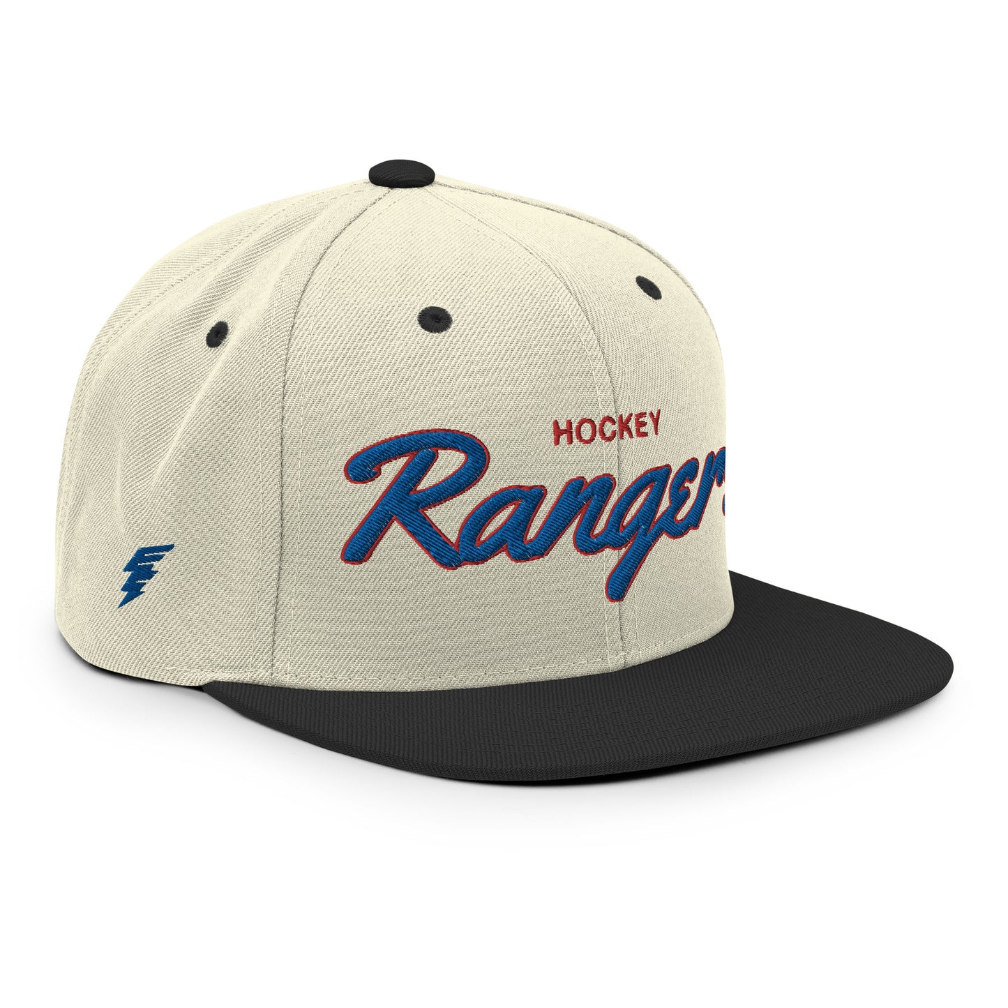 Rangers Alternate Natural/Black Snapback
