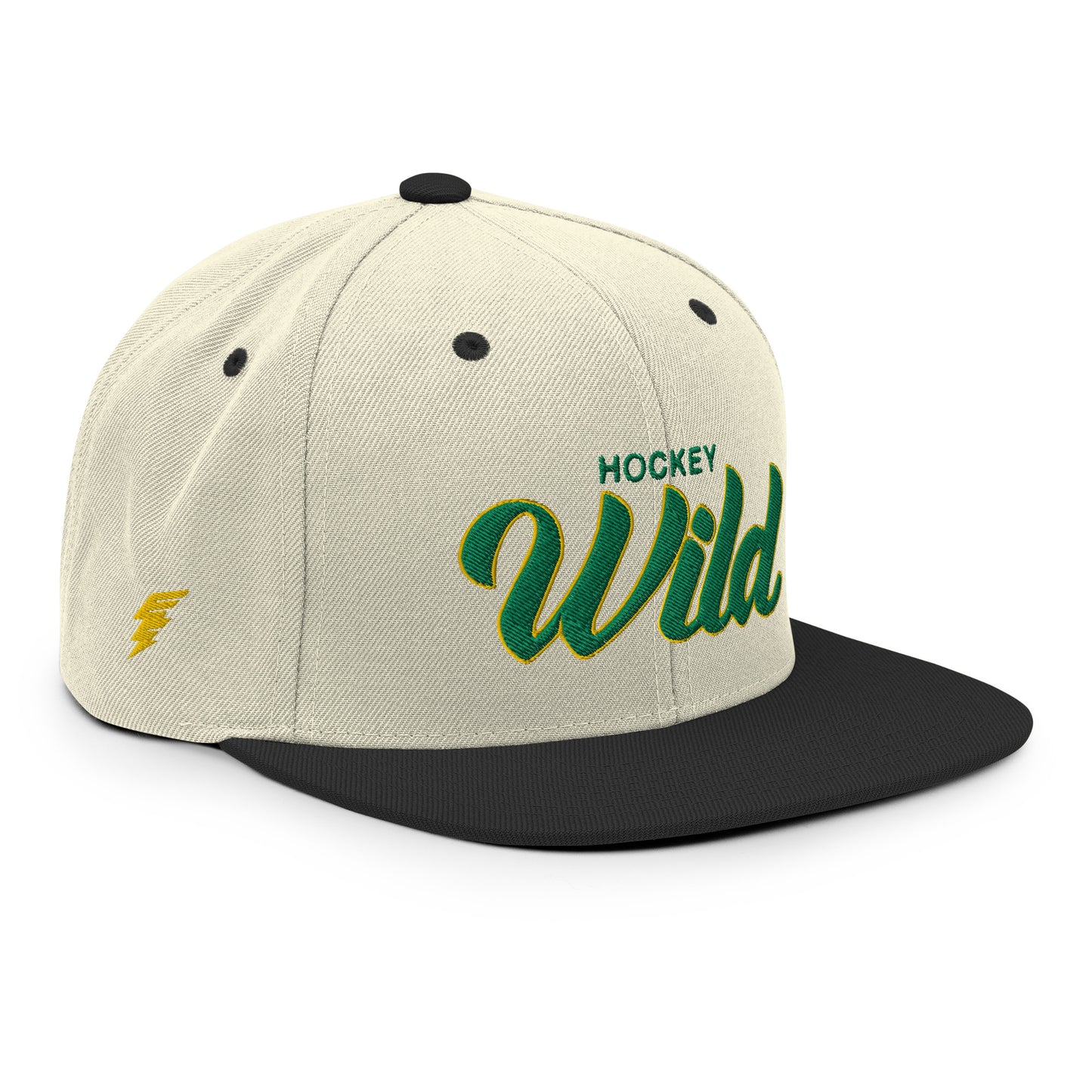 Wild Alternate Natural/Black Snapback