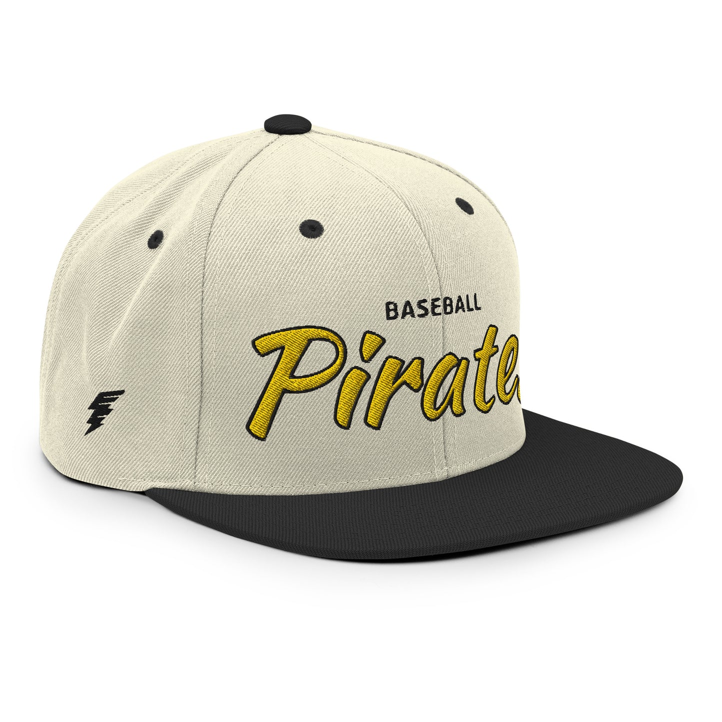 Pirates Alternate Natural/Black Snapback