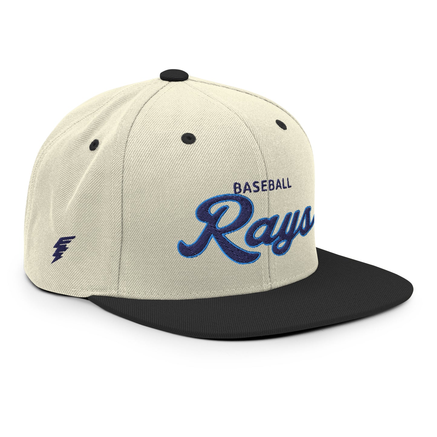 Rays Alternate Natural/Black Snapback