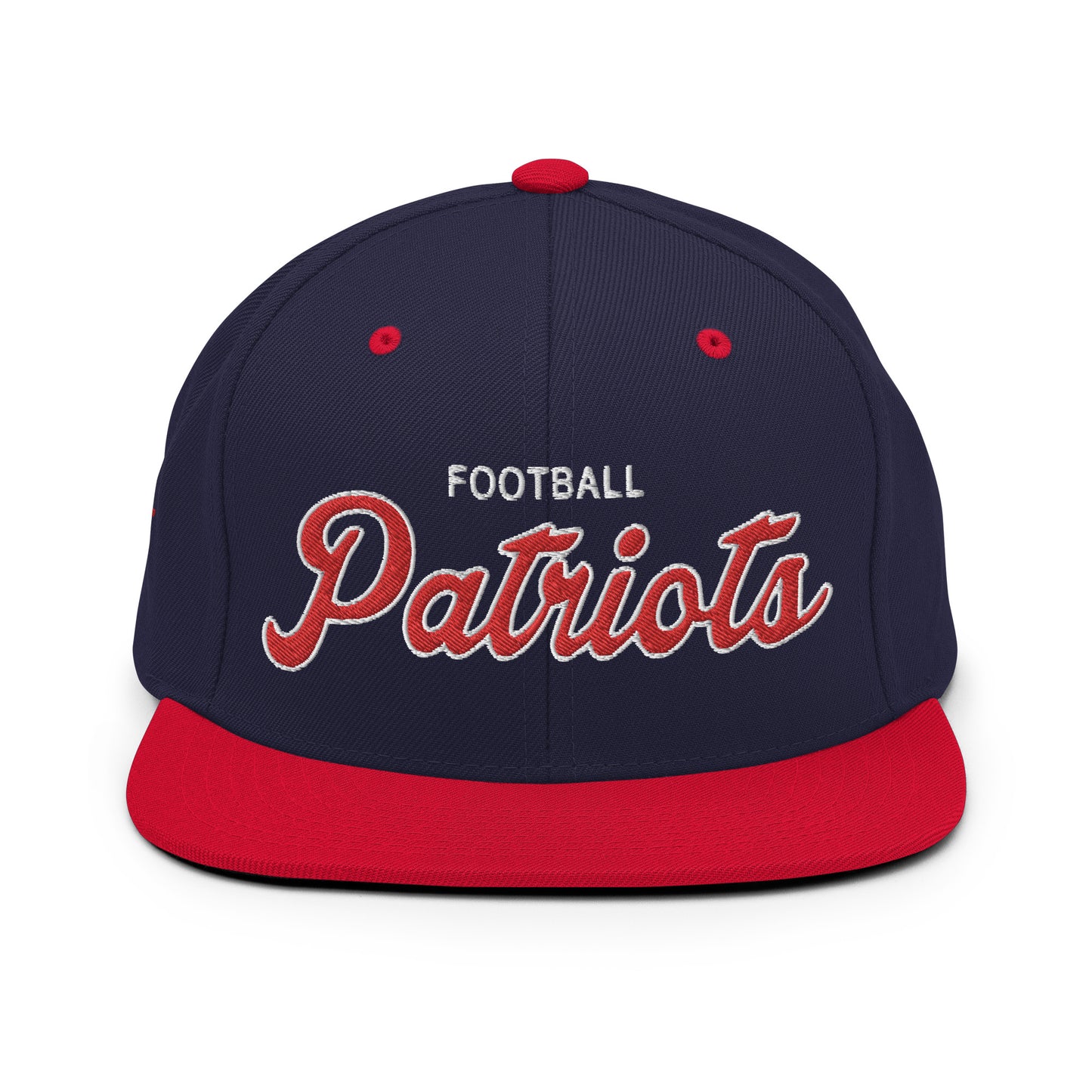 Patriots Alternate Navy/Red Snapback