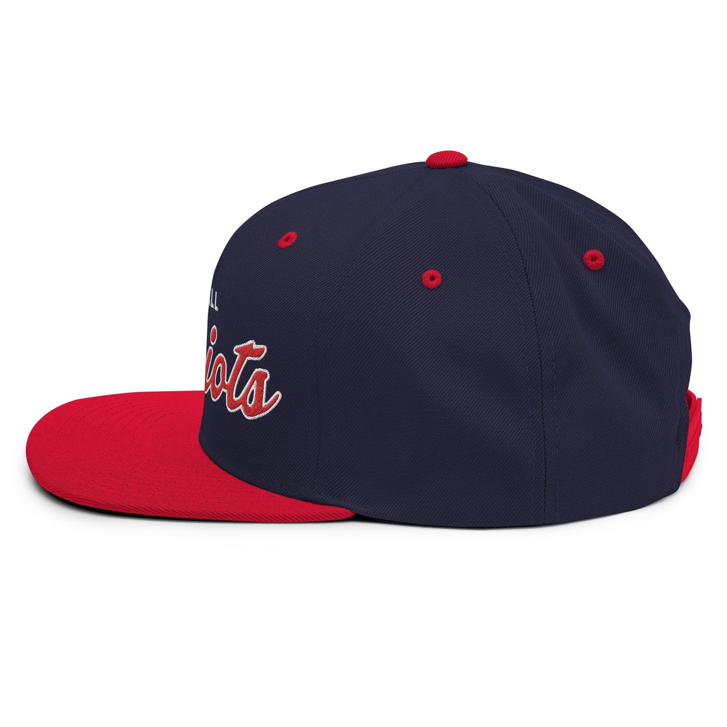 Patriots Alternate Navy/Red Snapback