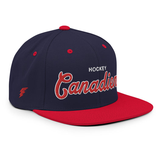 Canadiens Alternate Navy/Red Snapback