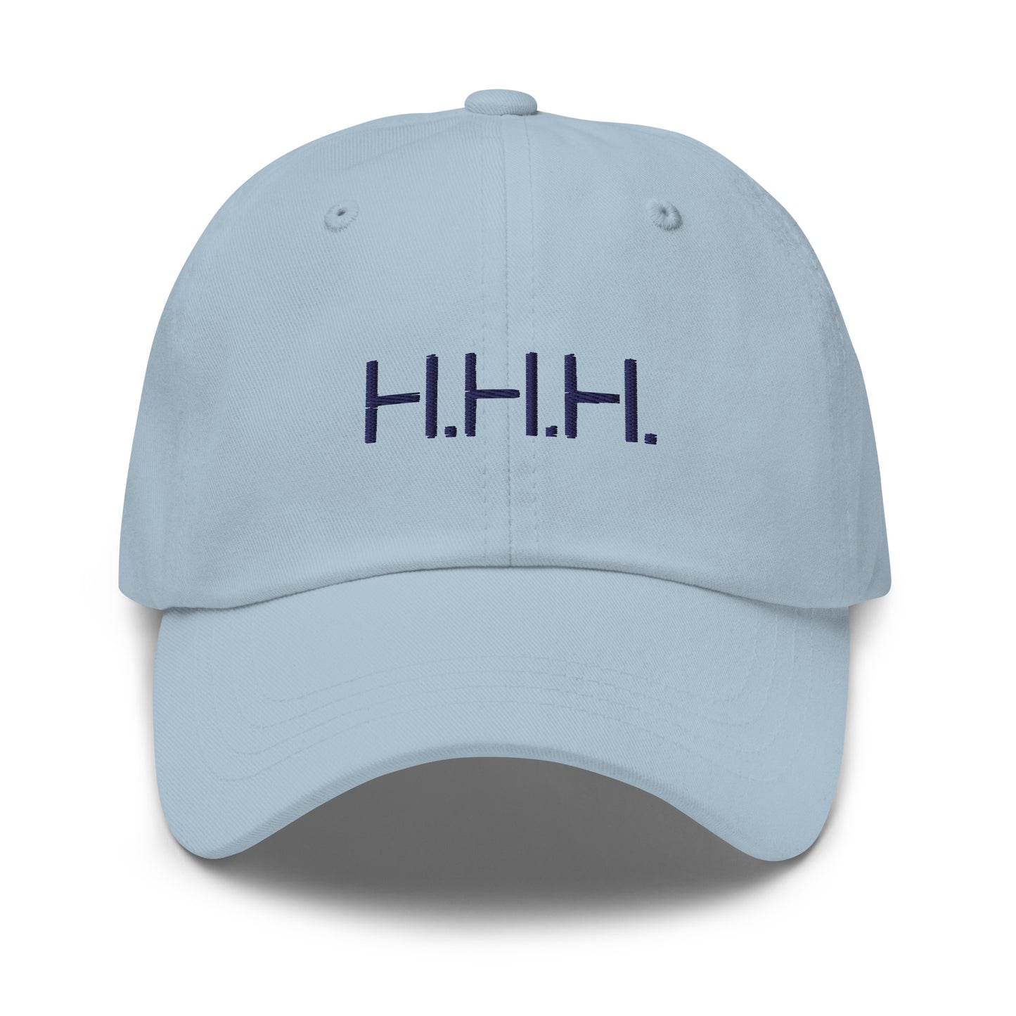 HHH White/Baby Blue Dad Hat