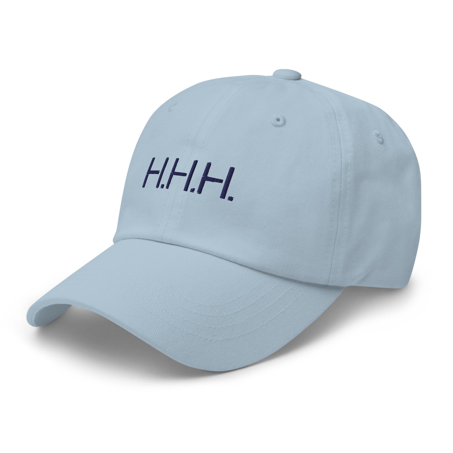 HHH White/Baby Blue Dad Hat