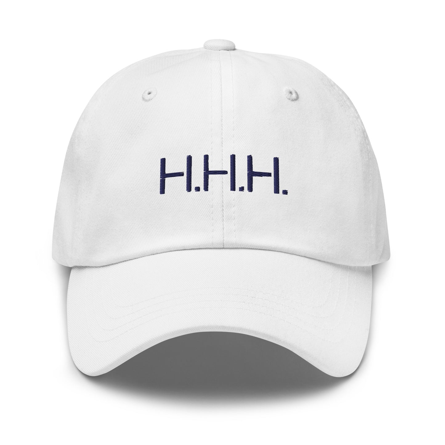 HHH White/Baby Blue Dad Hat