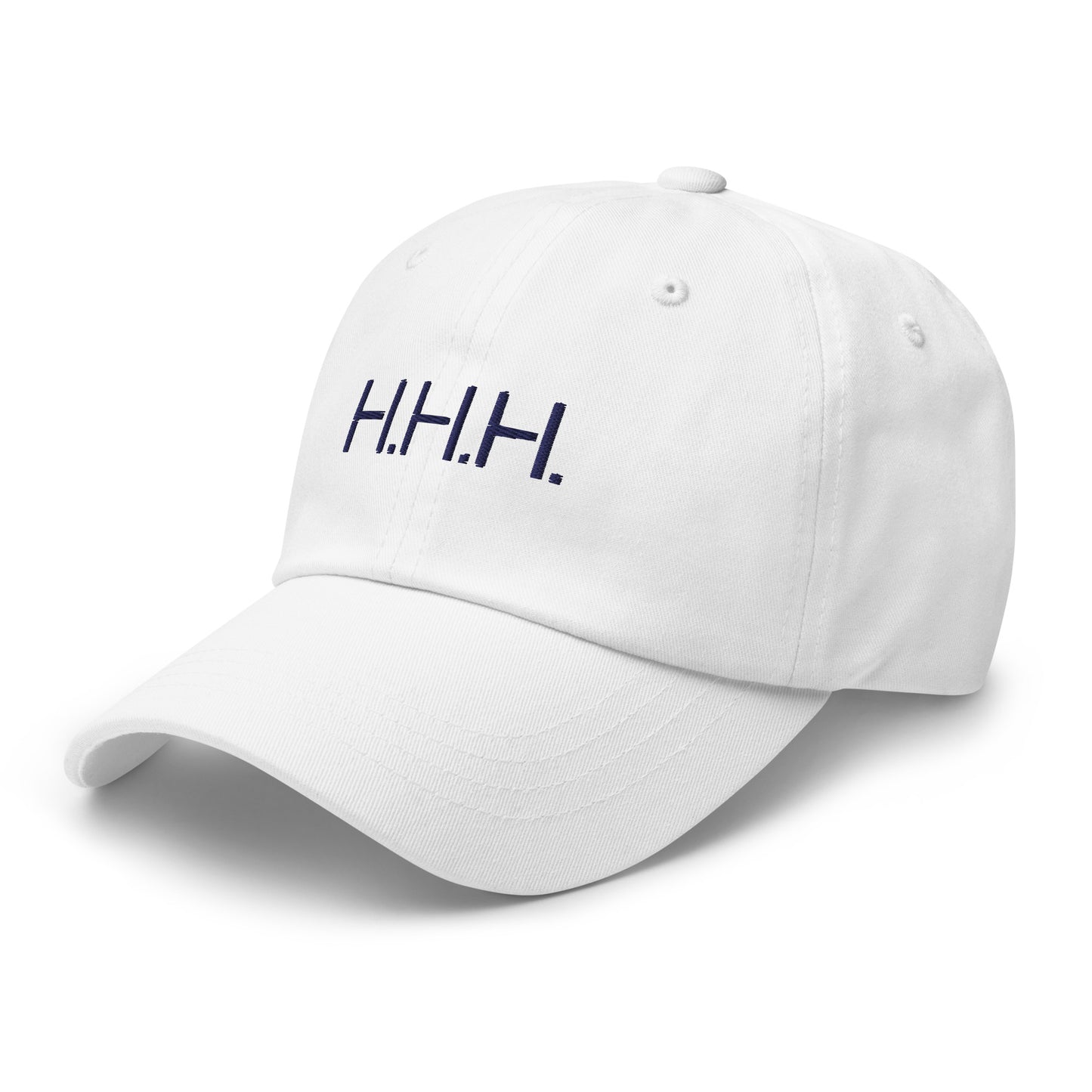 HHH White/Baby Blue Dad Hat