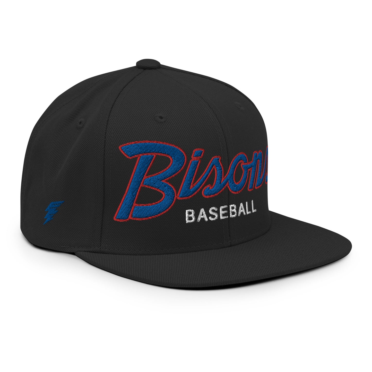 Buffalo Bisons Black Retro Snapback