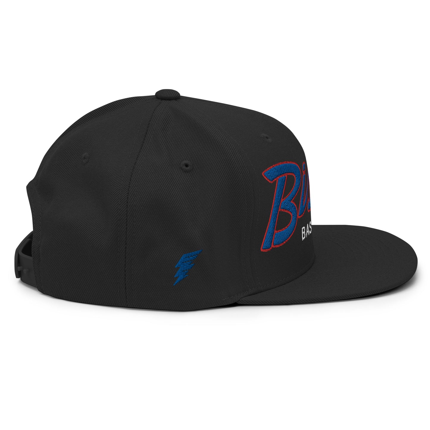 Buffalo Bisons Black Retro Snapback