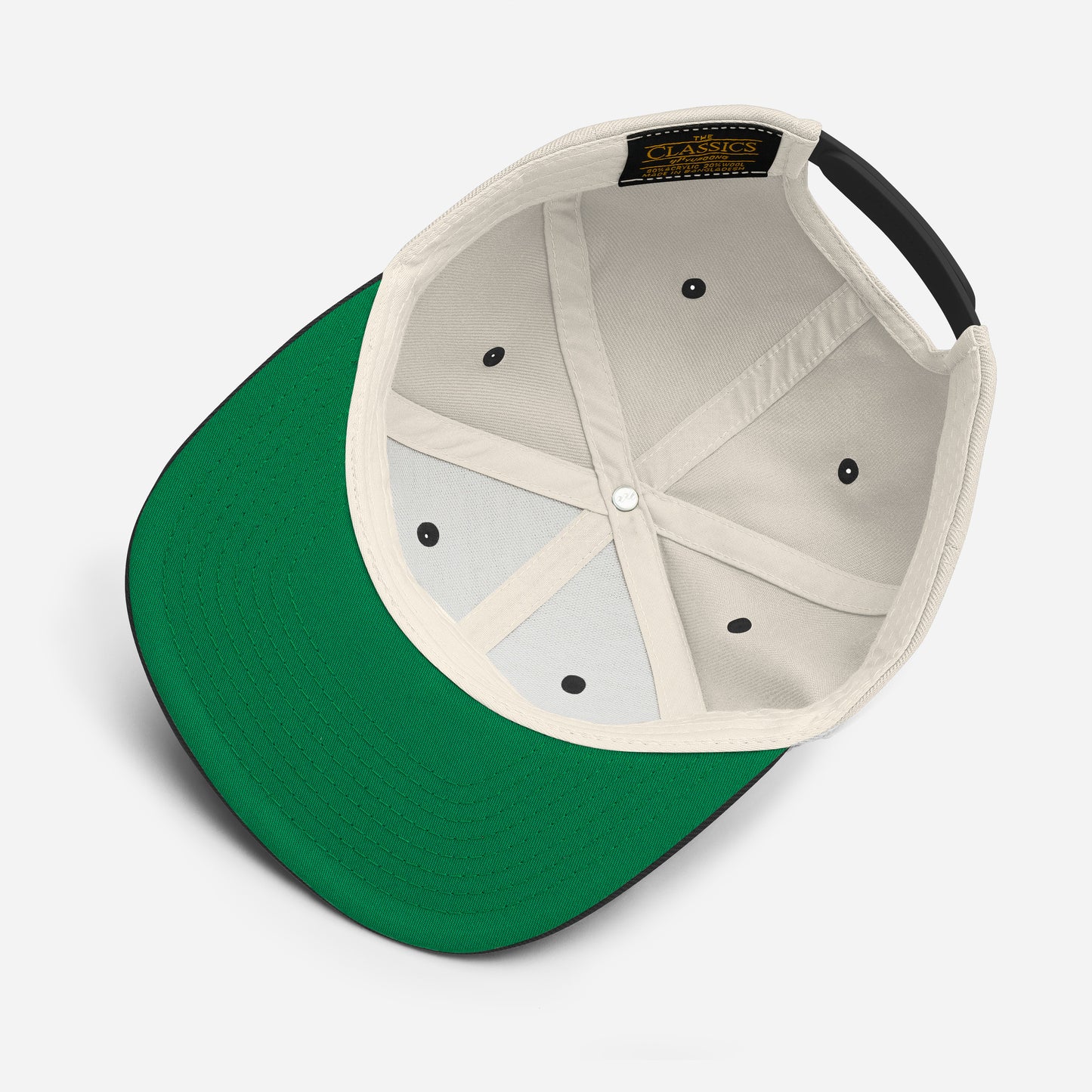 Leaders of Retro - Retro Script Snapback (Colour on Natural)