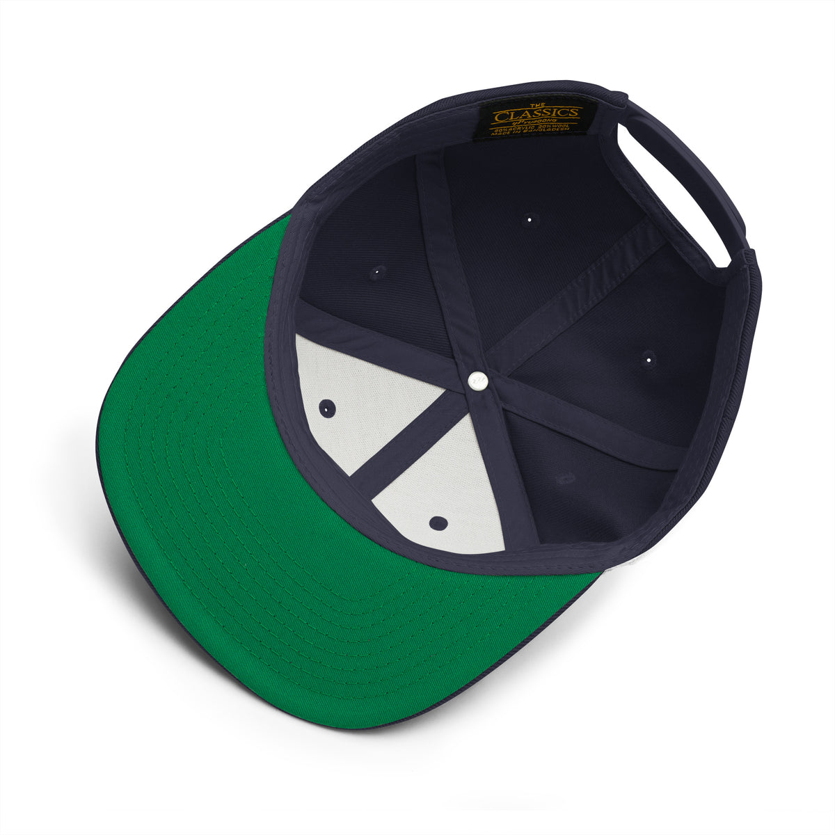 San Clemente Aquatics Retro Script Snapback (Navy Version)