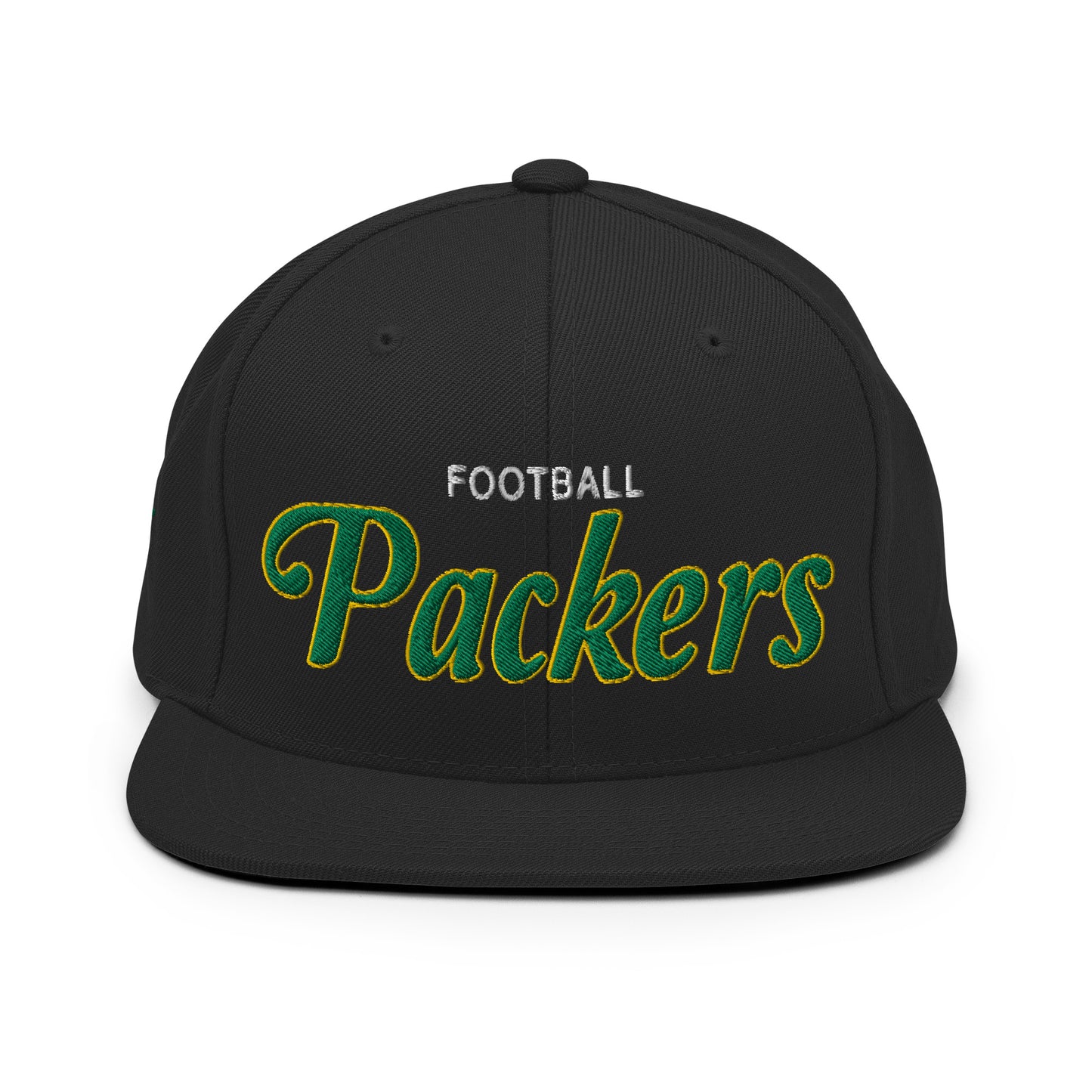 Packers Classic Black Snapback