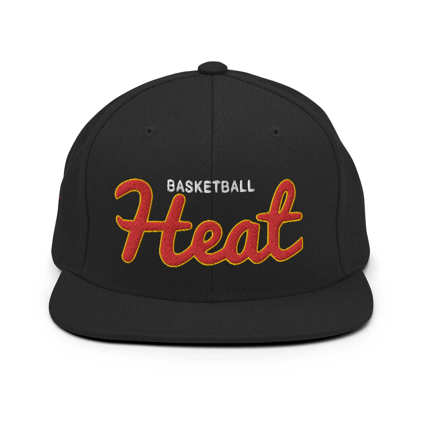 Heat Classic Black Snapback