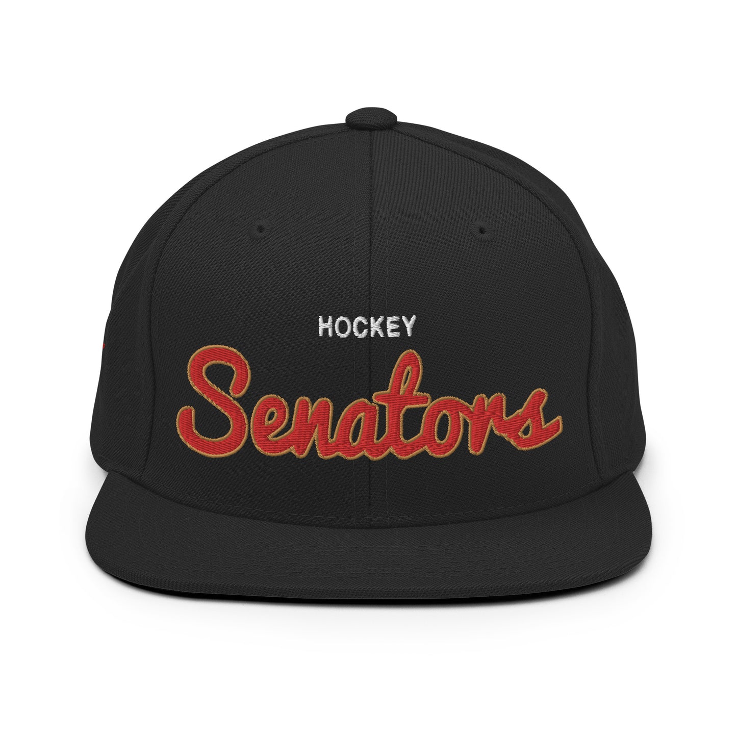 Senators Classic Black Snapback