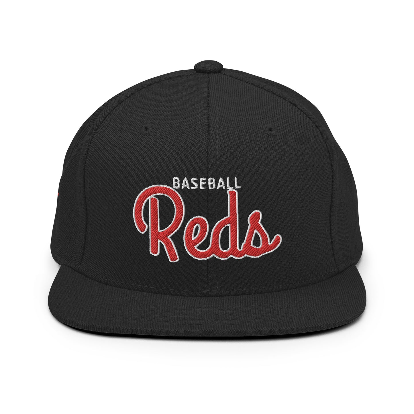 Reds Classic Black Snapback