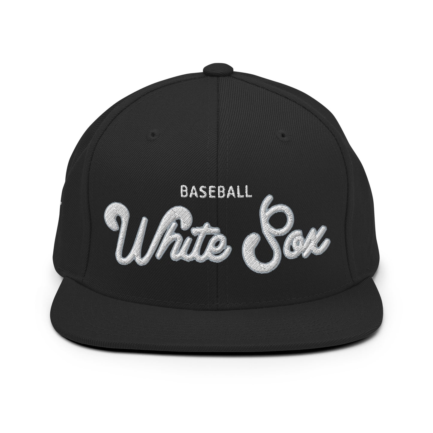 White Sox Classic Black Snapback