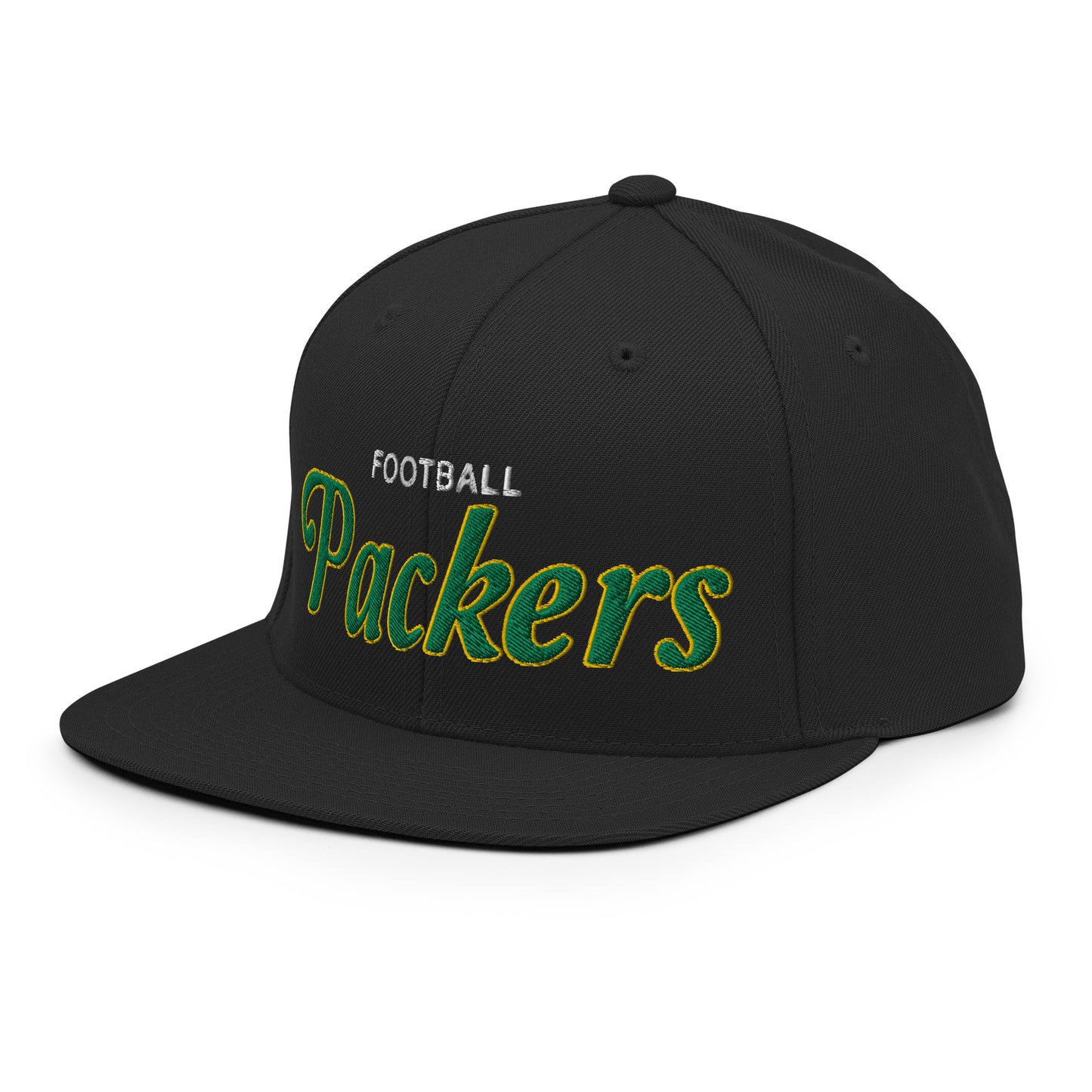 Packers Classic Black Snapback