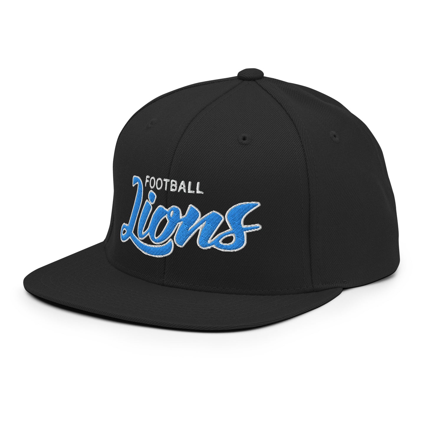 Lions Classic Black Snapback