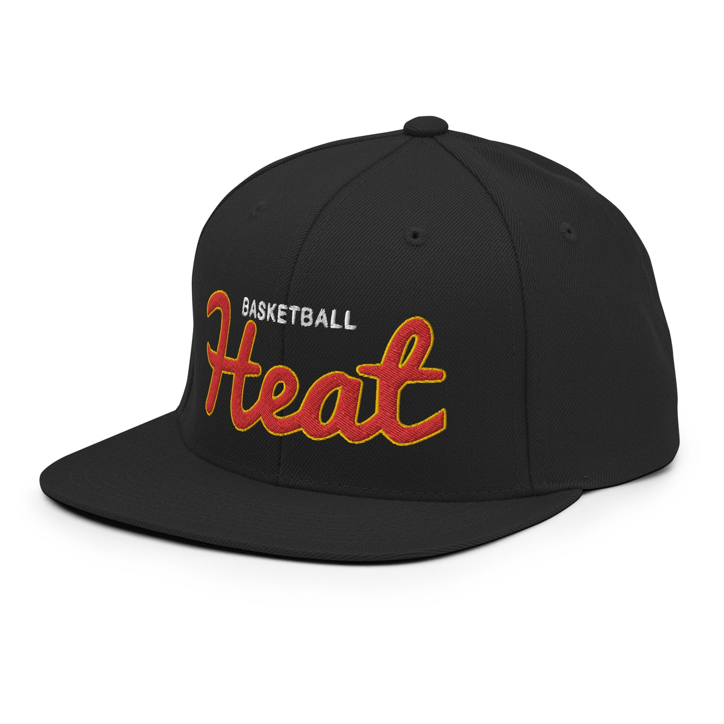 Heat Classic Black Snapback