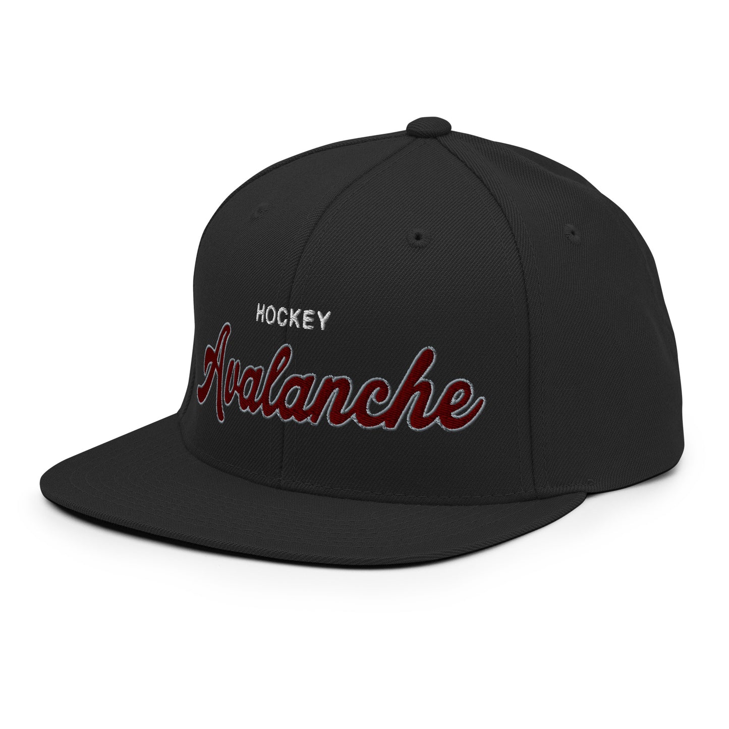 Avalanche Classic Black Snapback