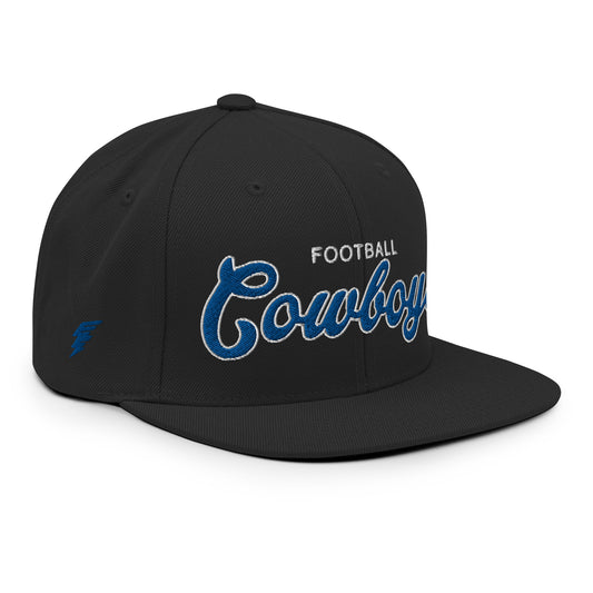 Cowboys Classic Black Snapback