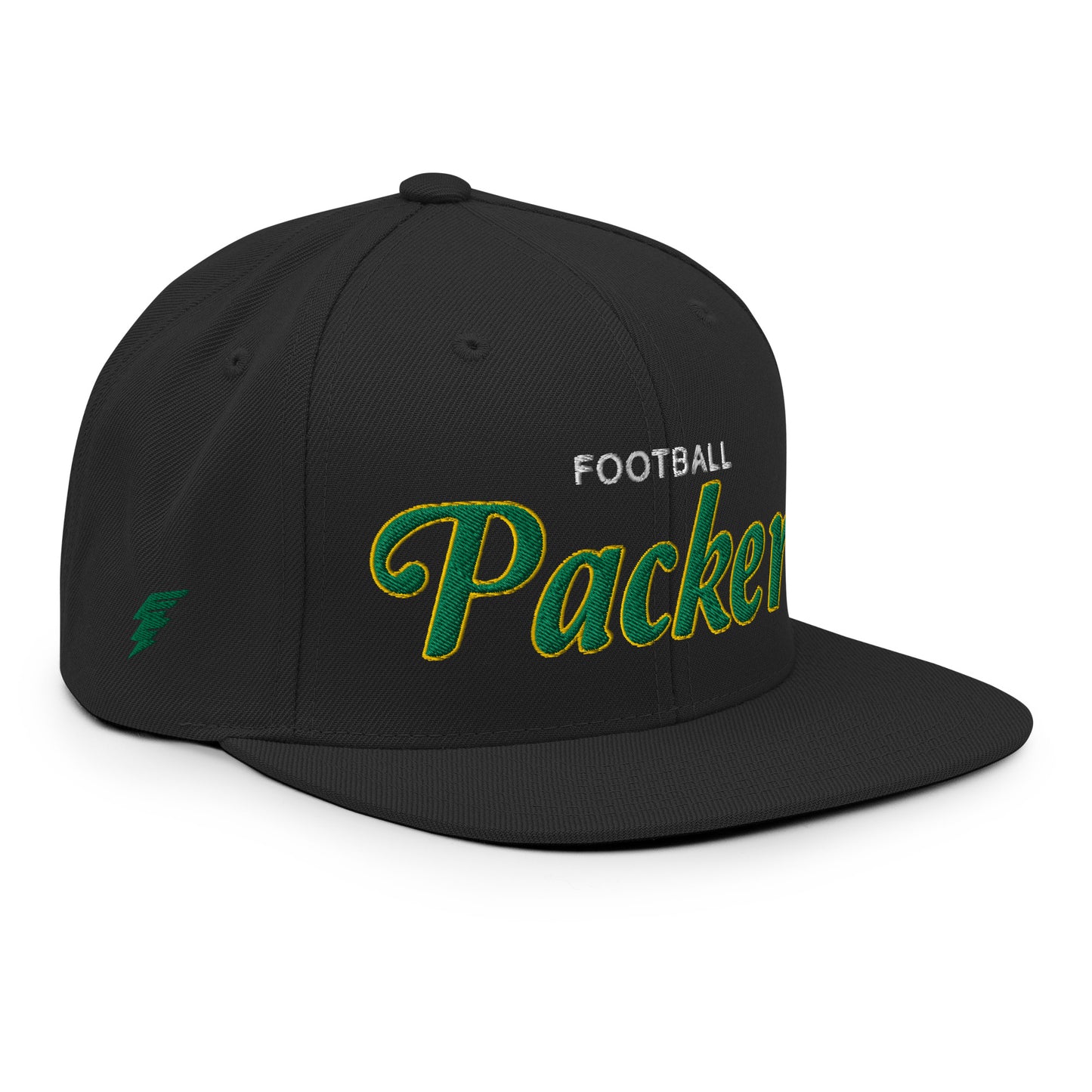 Packers Classic Black Snapback