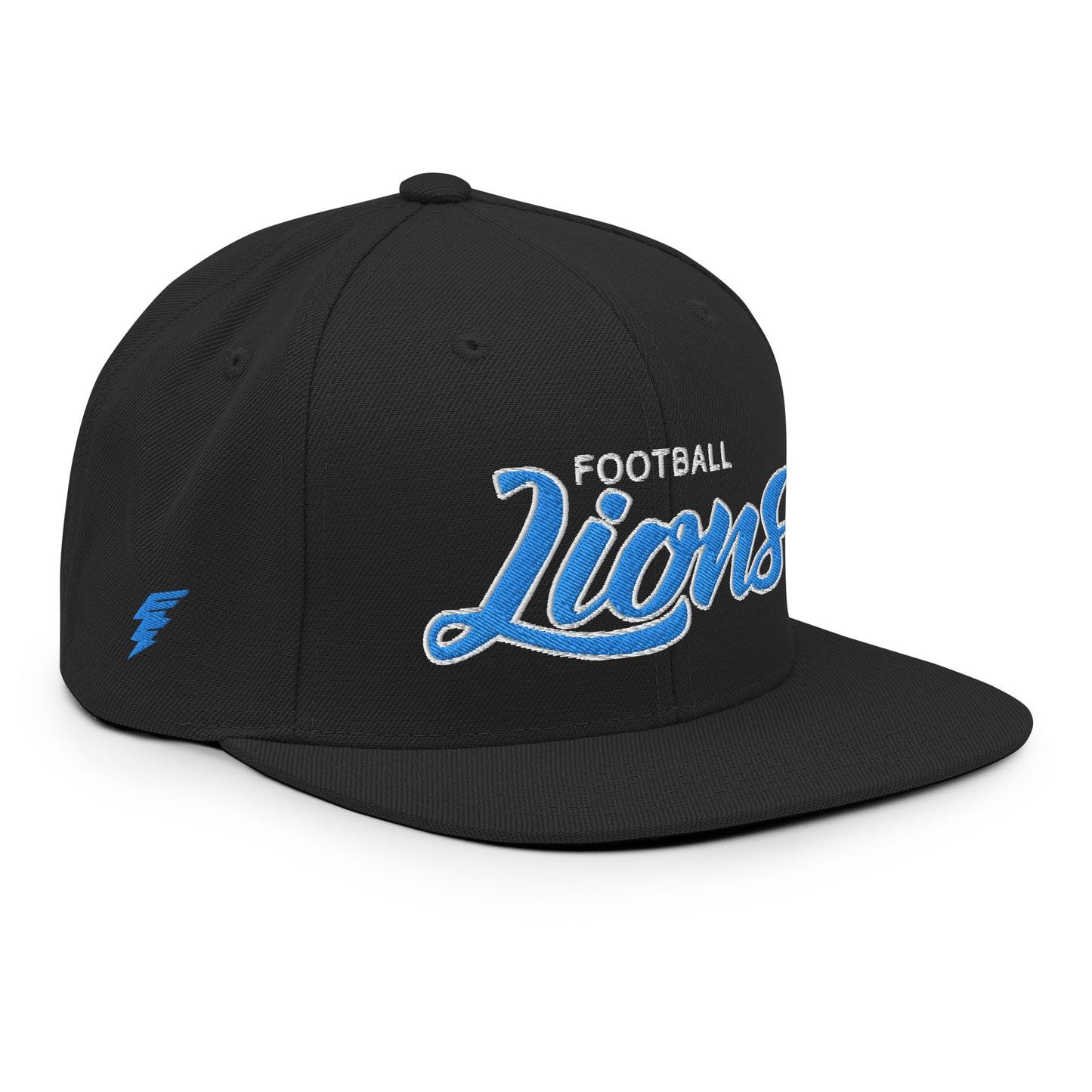 Lions Classic Black Snapback