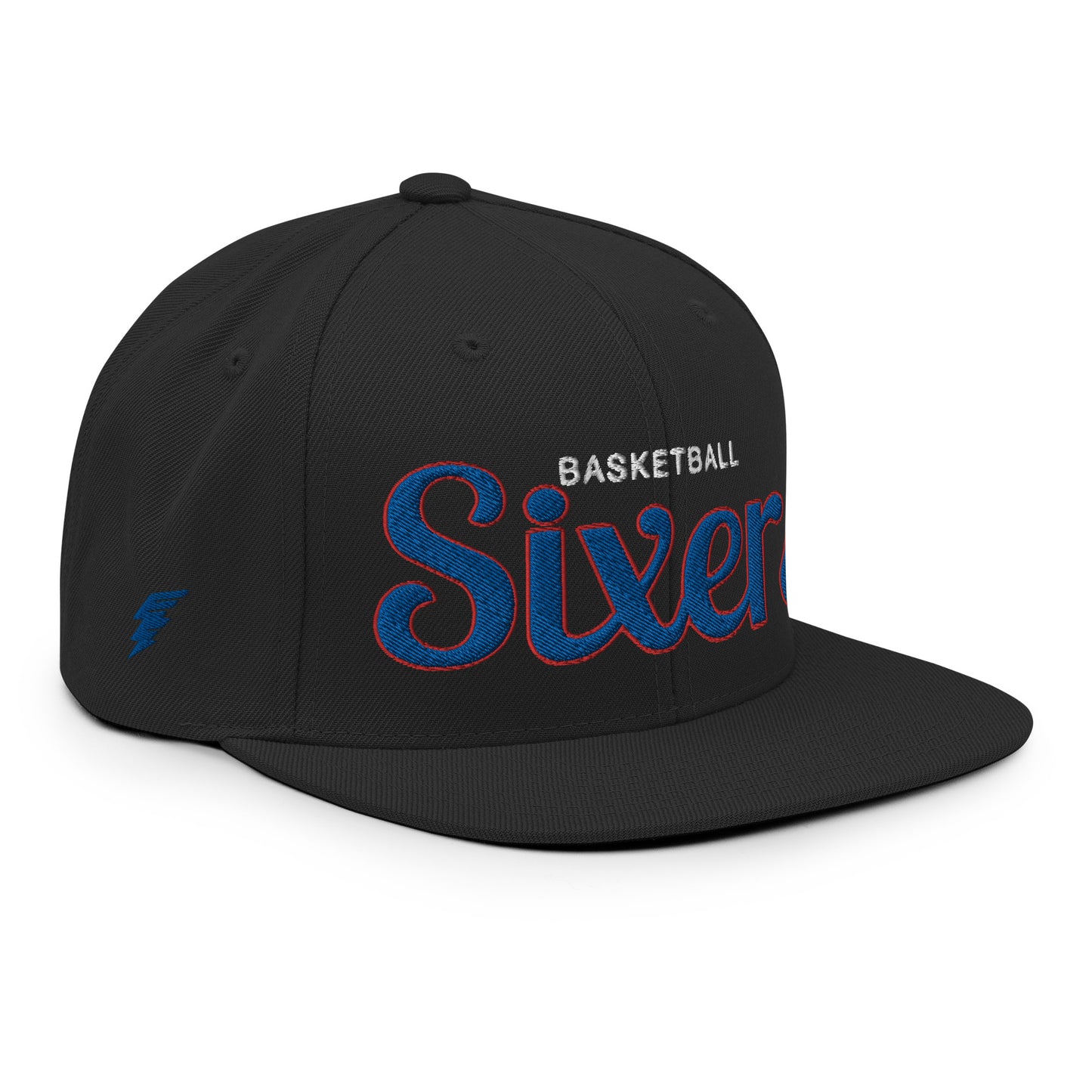 Sixers Classic Black Snapback