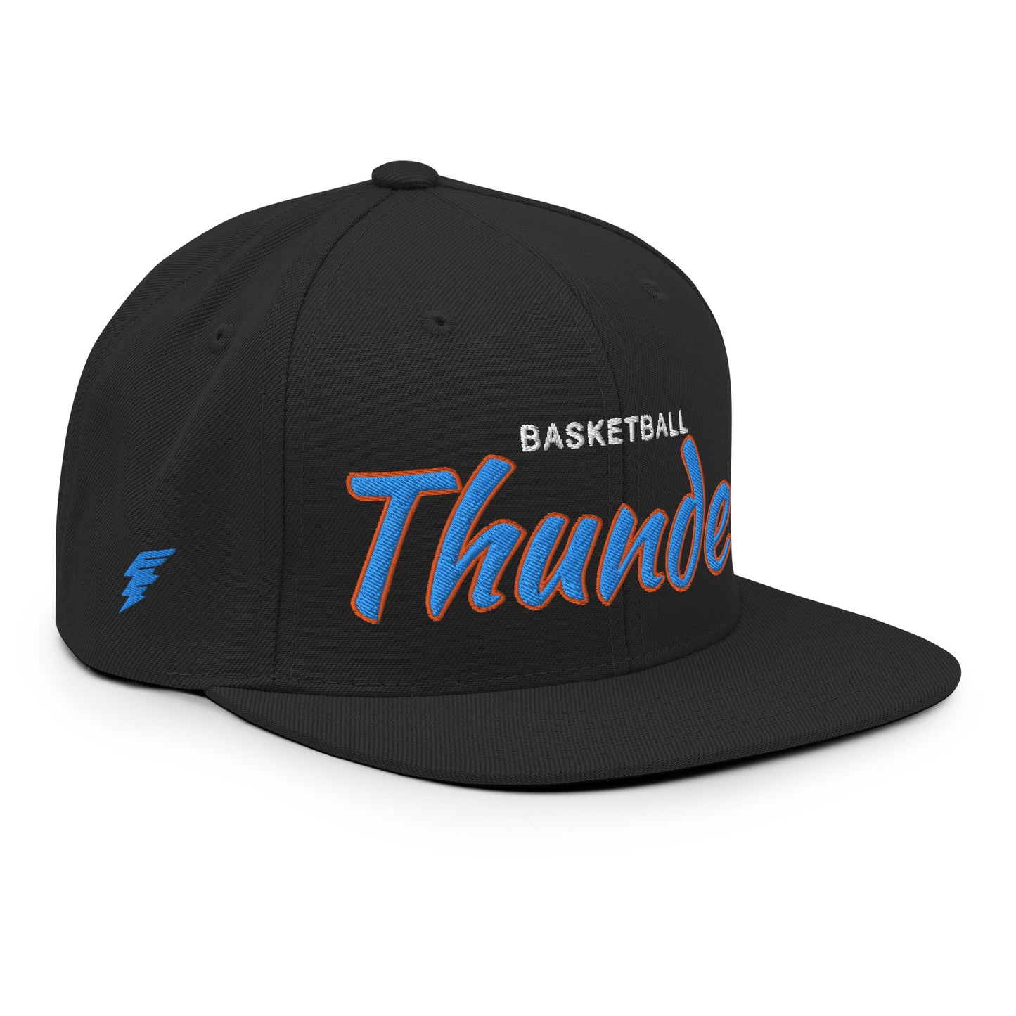 Thunder Classic Black Snapback