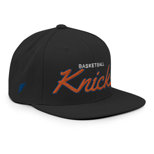 Knicks Classic Black Snapback