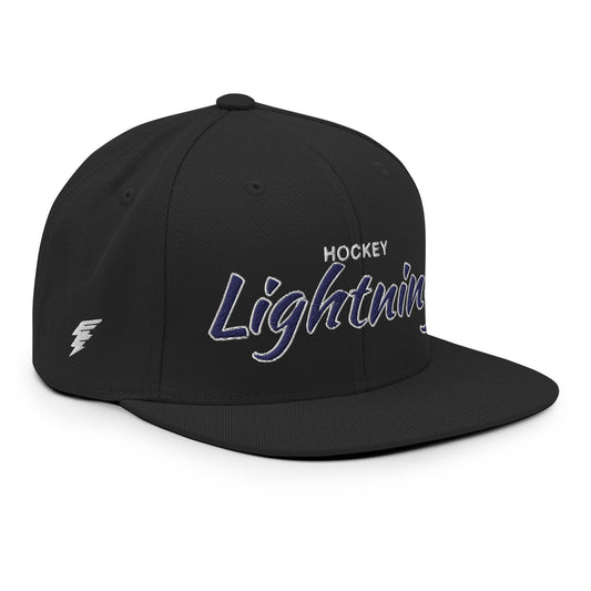 Lightning Classic Black Snapback