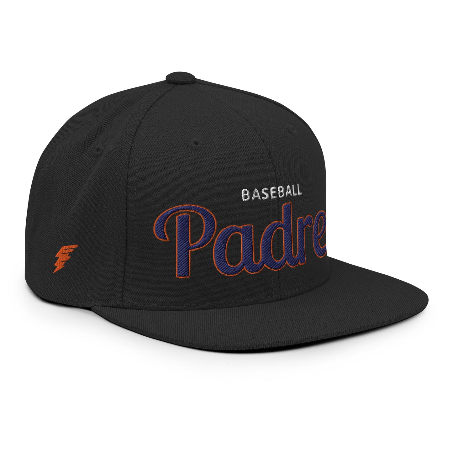 Padres Classic Black Snapback