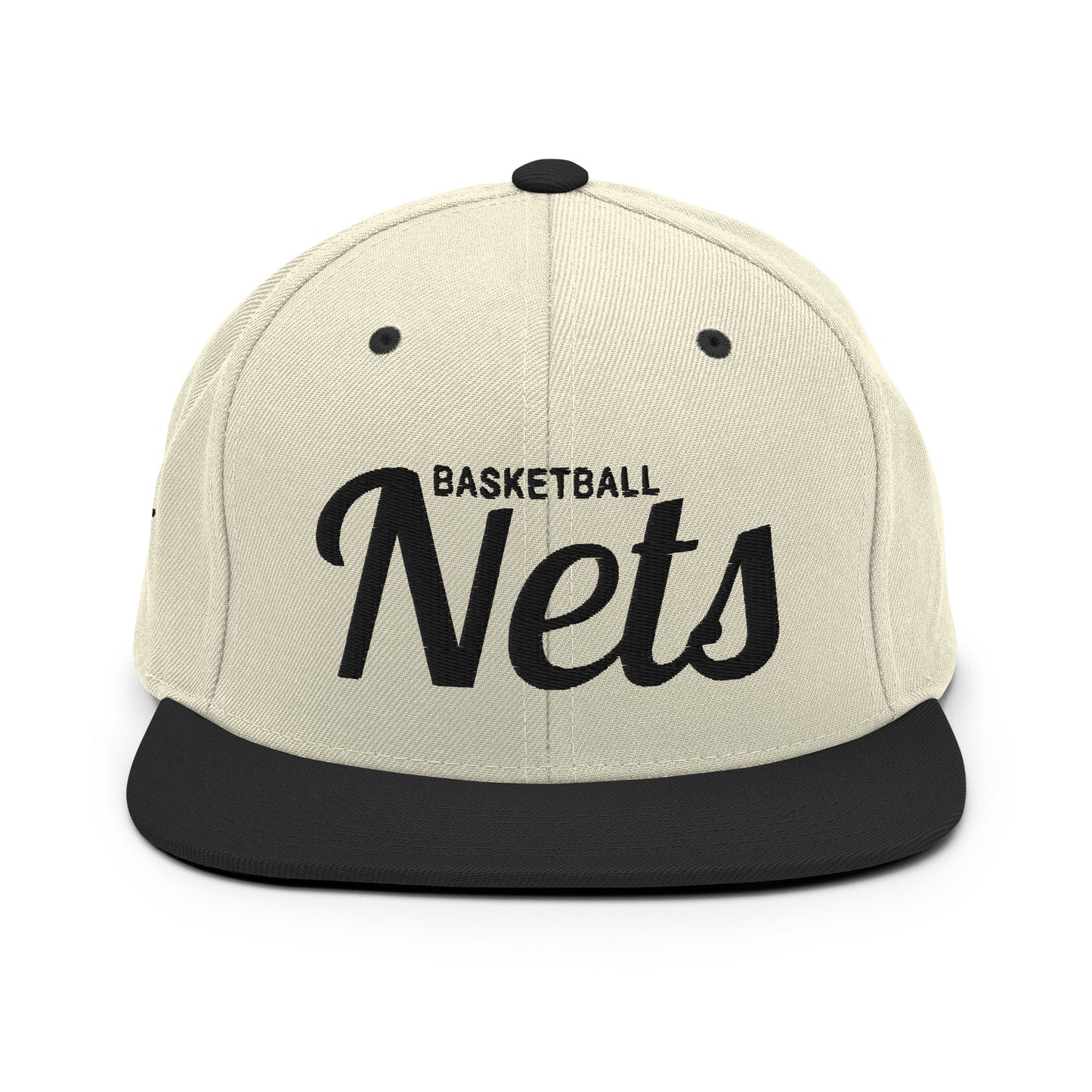 Nets Alternate Natural/Black Snapback