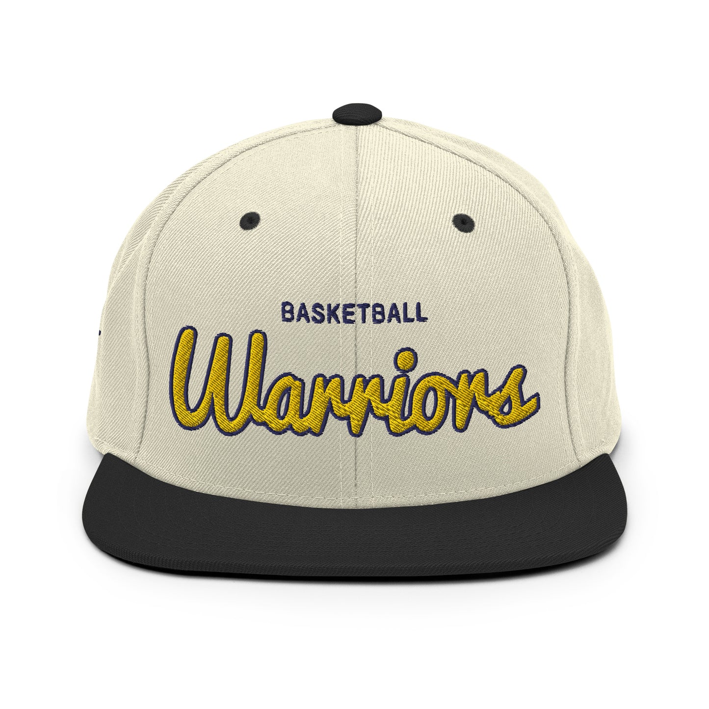 Warriors Alternate Natural/Black Snapback