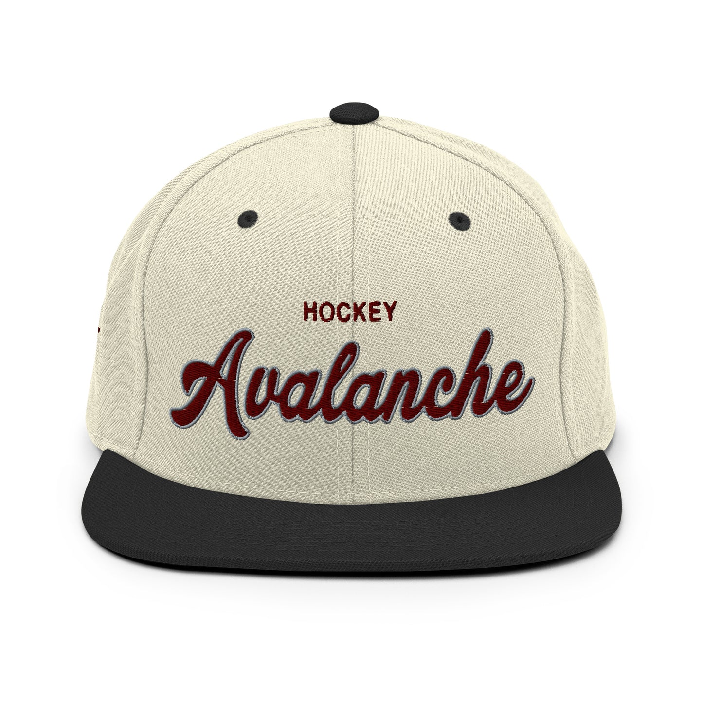 Avalanche Alternate Natural/Black Snapback