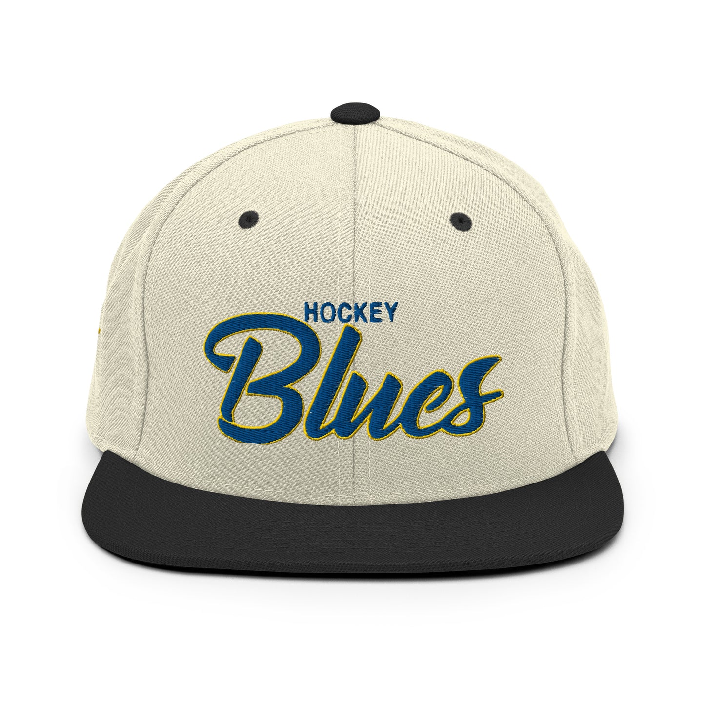 Blues Alternate Natural/Black Snapback