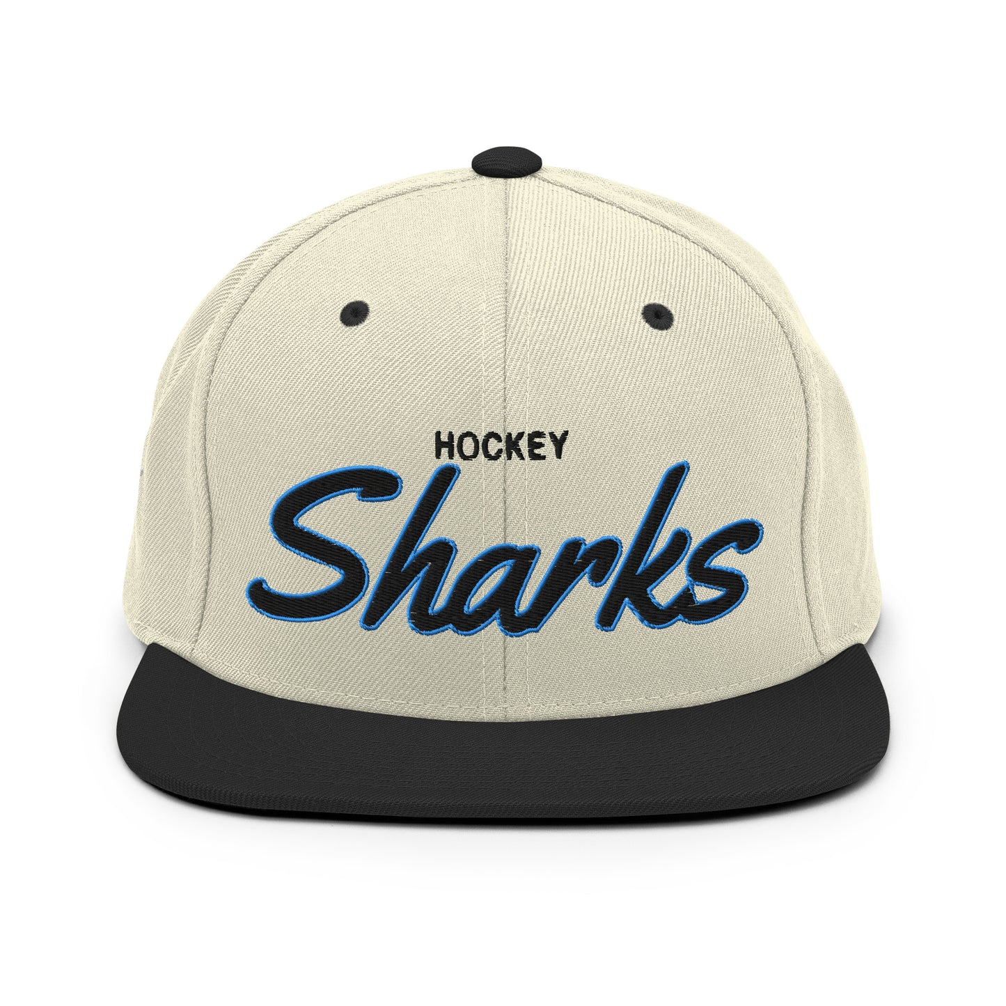 Sharks Alternate Natural/Black Snapback