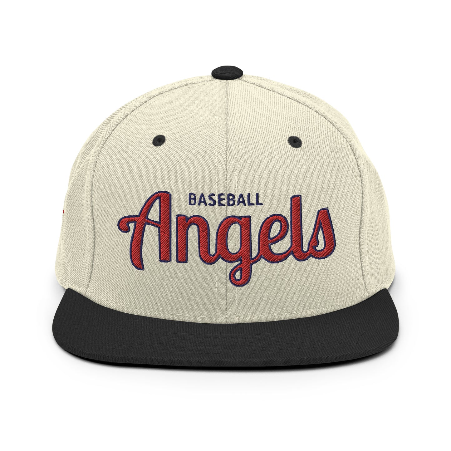 Angels Alternate Natural/Black Snapback