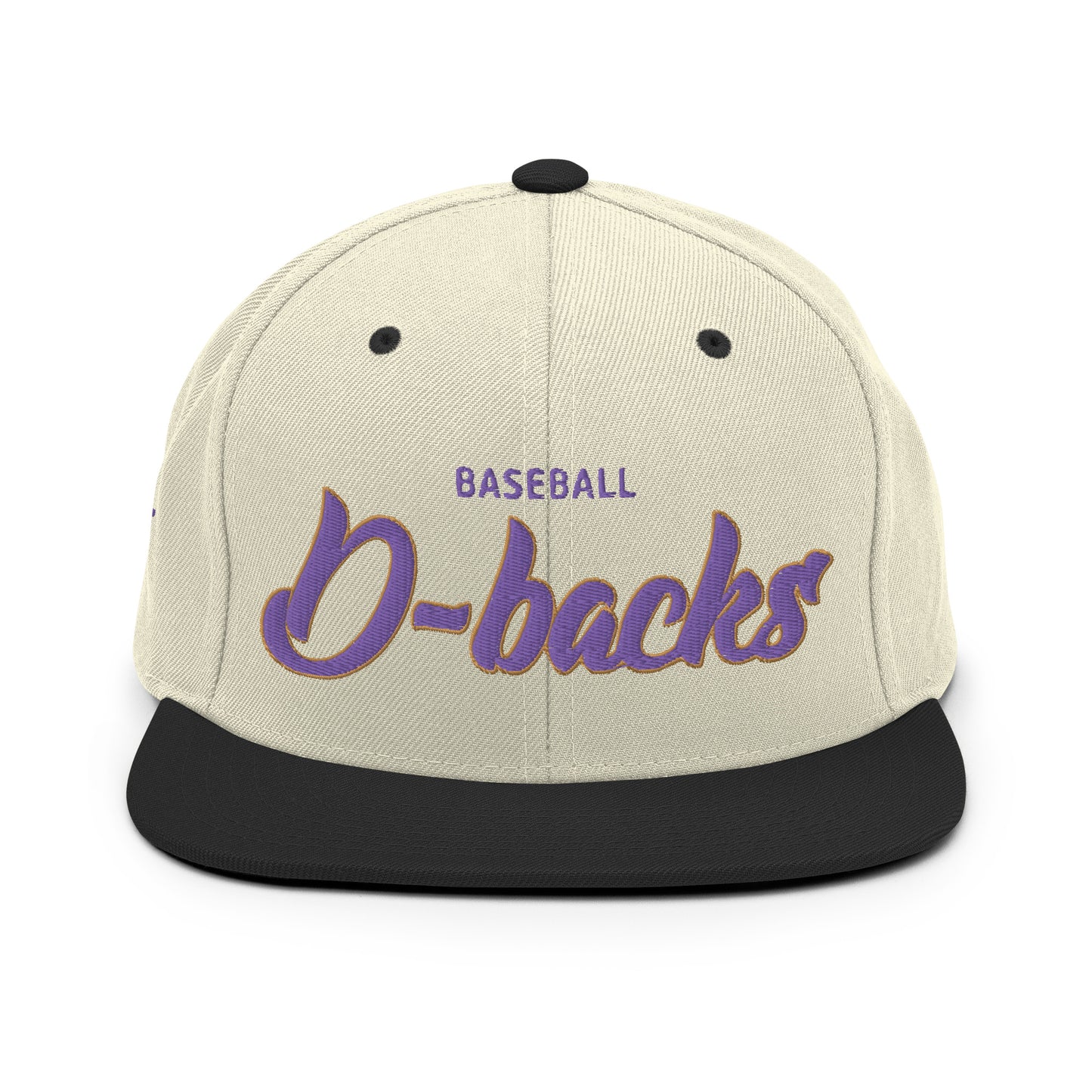 D-Backs Alternate Natural/Black Snapback