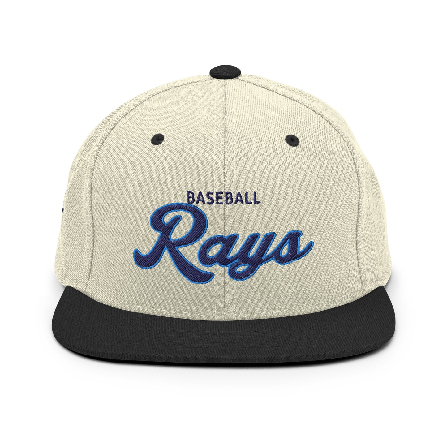 Rays Alternate Natural/Black Snapback