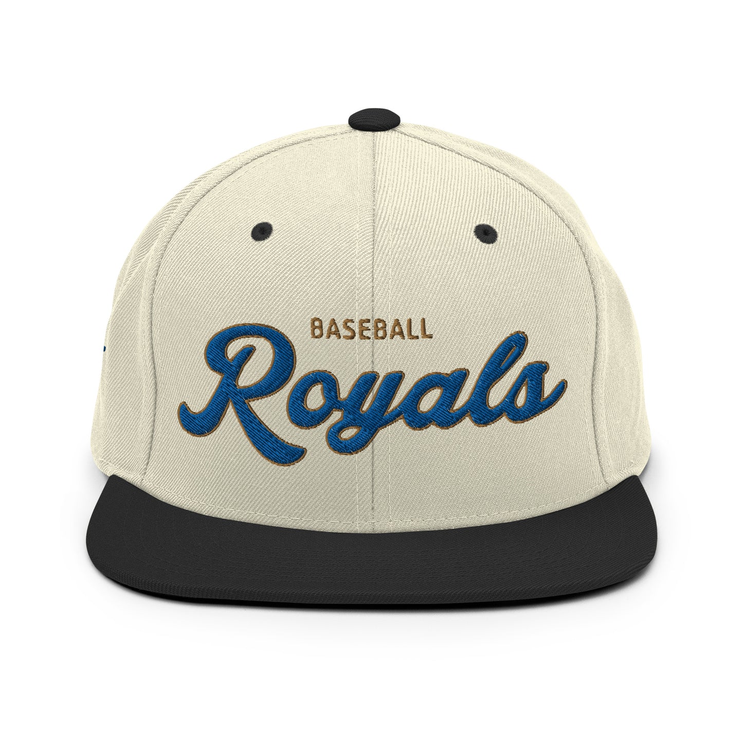 Royals Alternate Natural/Black Snapback