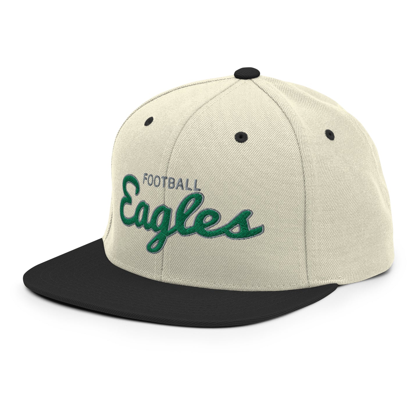 Eagles Alternate Natural/Black Snapback Hat