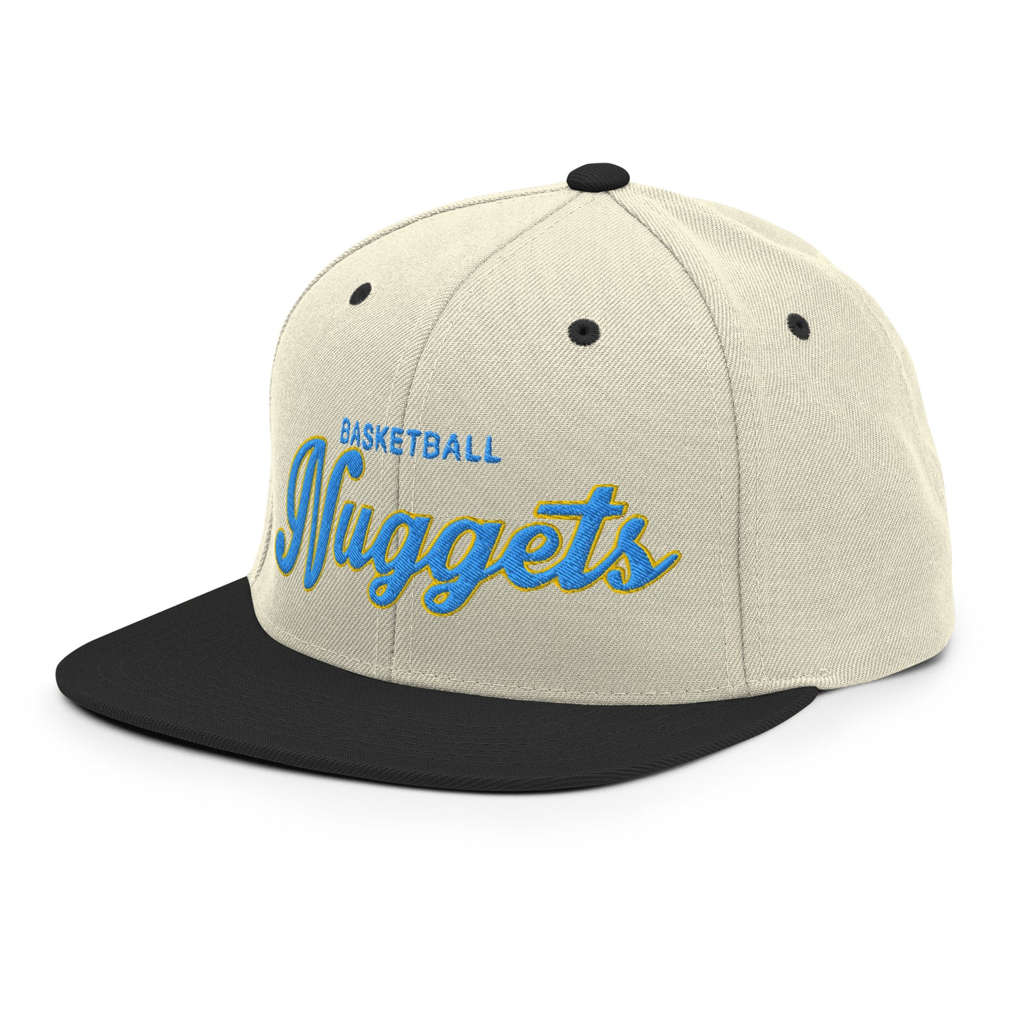 Nuggets Alternate Natural/Black Snapback