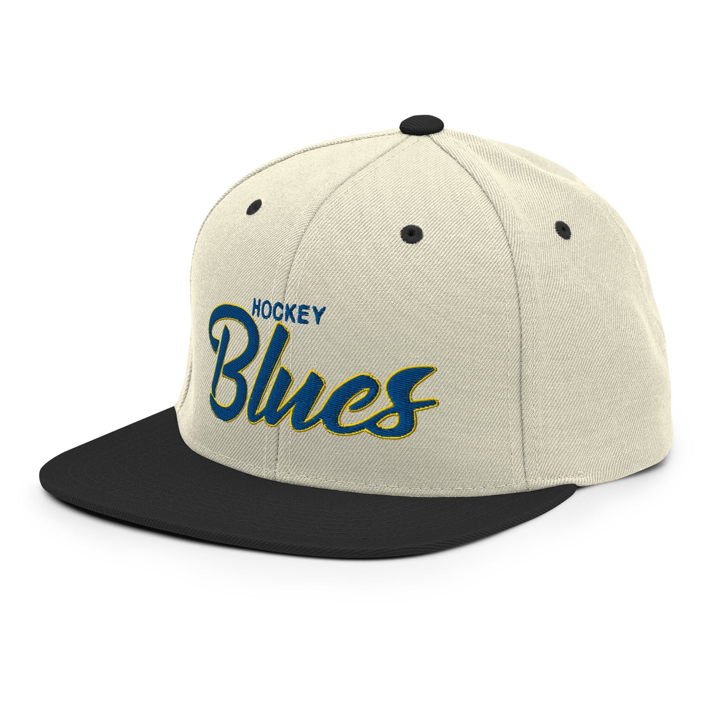 Blues Alternate Natural/Black Snapback