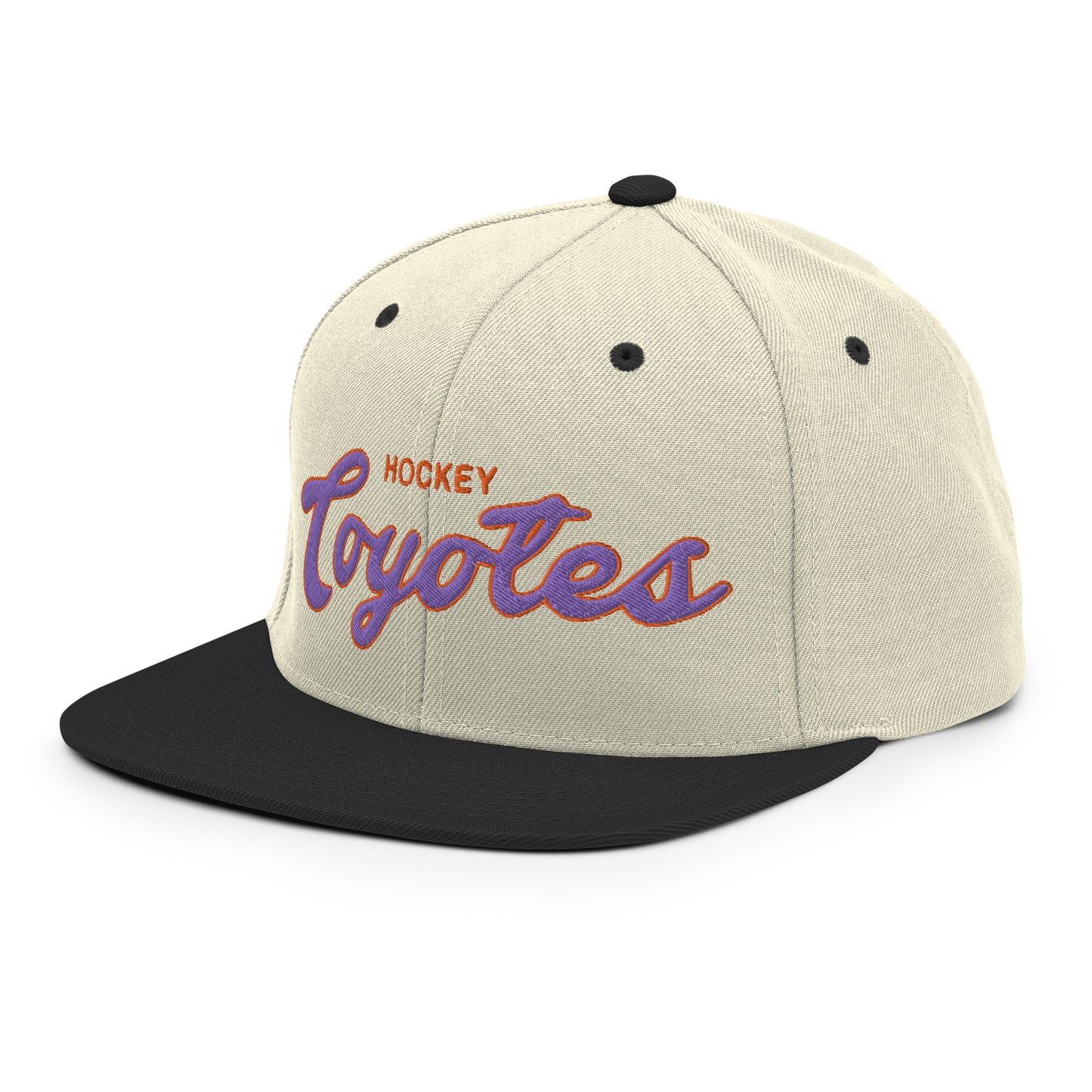 Coyotes Alternate Natural/Black Snapback