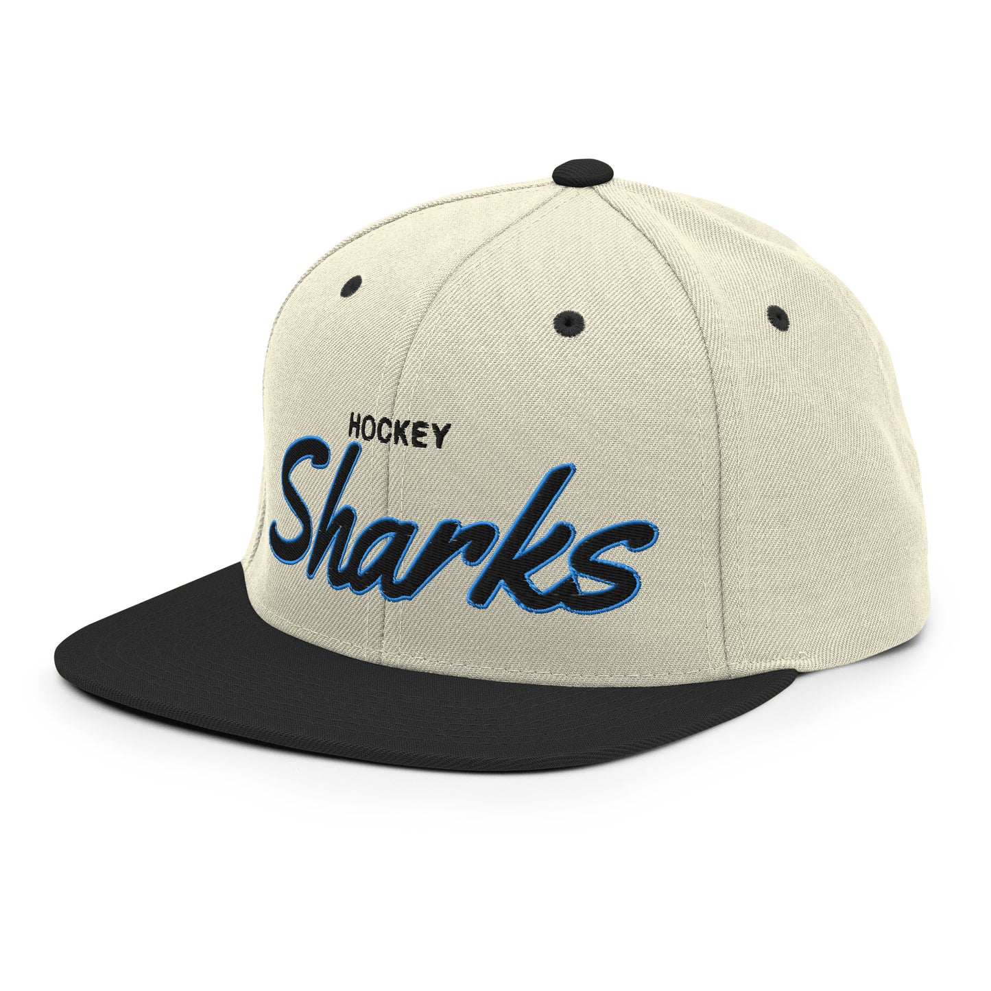 Sharks Alternate Natural/Black Snapback