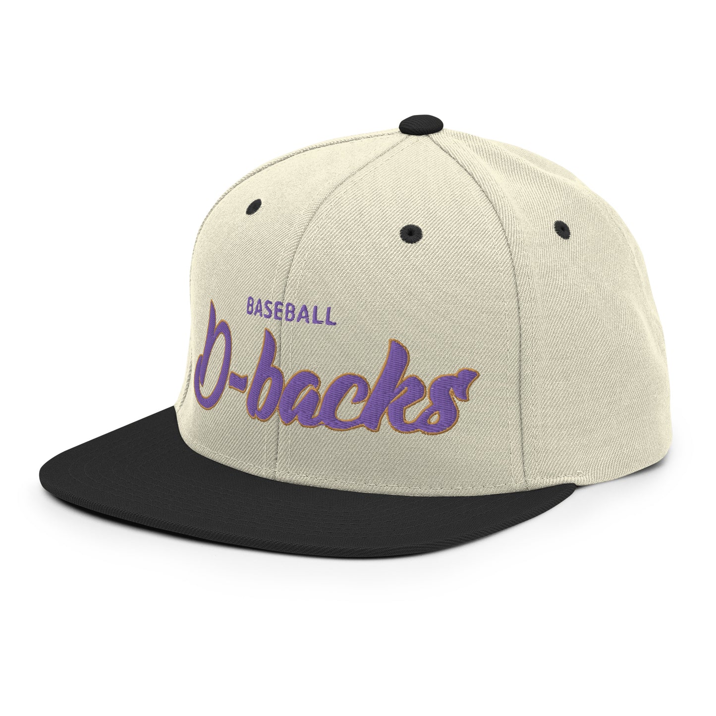 D-Backs Alternate Natural/Black Snapback