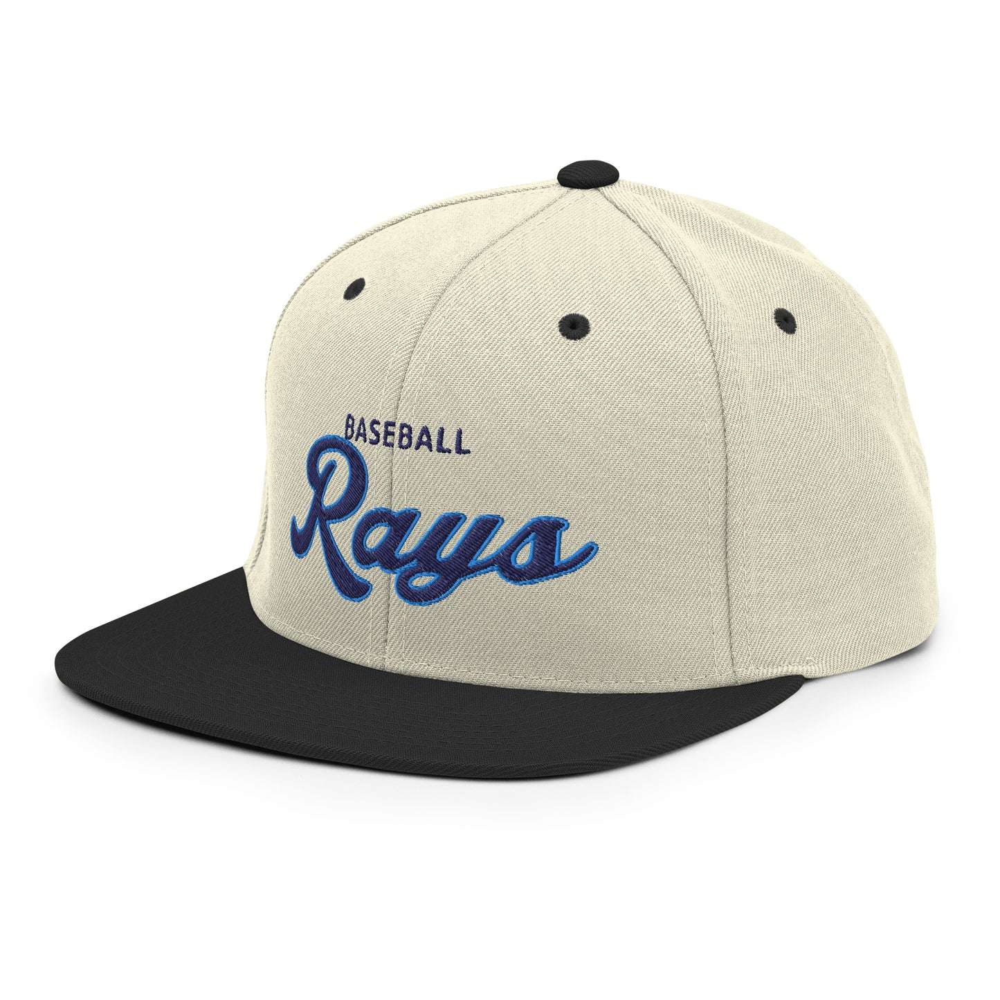 Rays Alternate Natural/Black Snapback