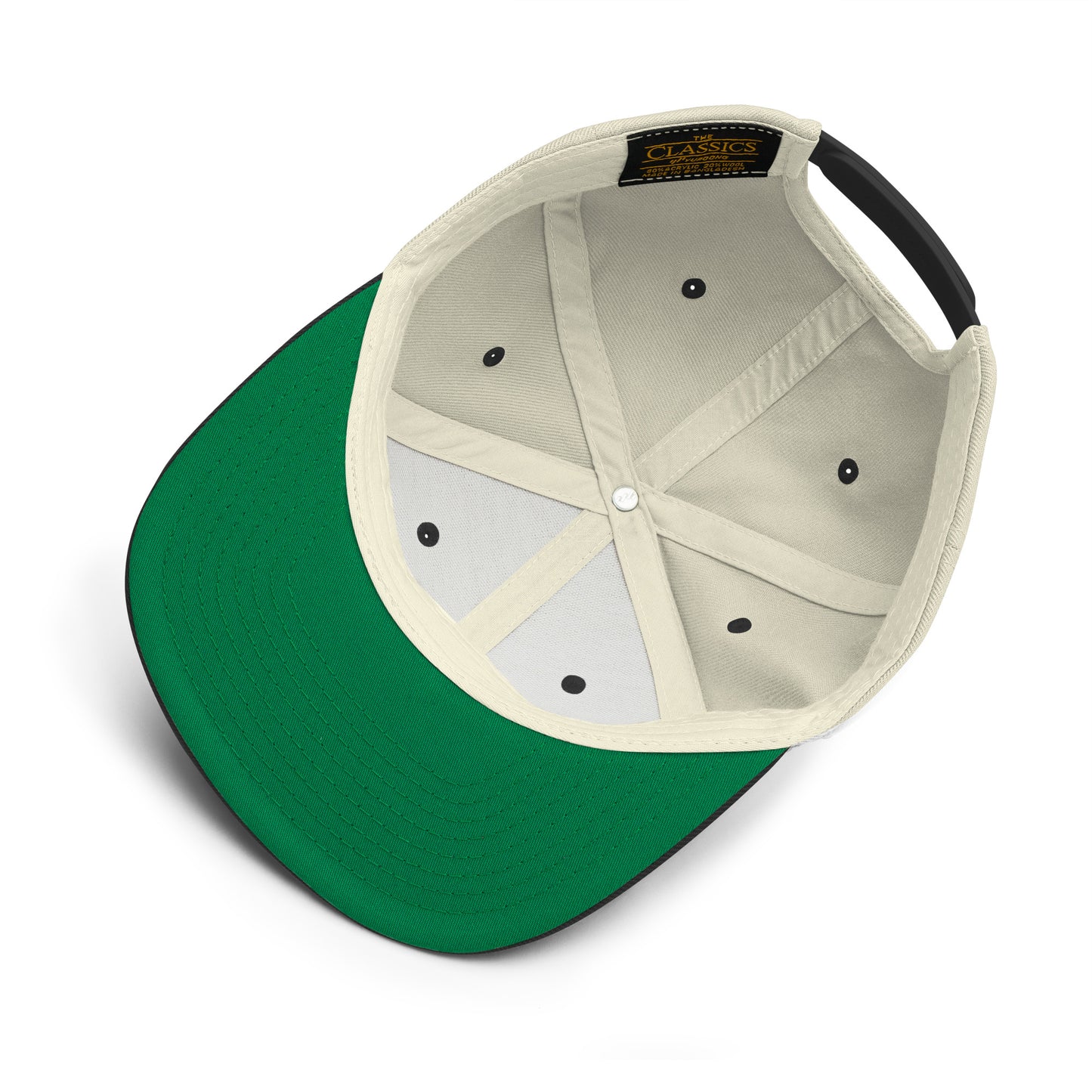 Rays Alternate Natural/Black Snapback